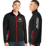 SHELTIE26/SportTek SportWick Stretch Contrast FULL ZIP Jacket/ST853
