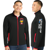 TEXASCUP26/SportTek SportWick Stretch Contrast FULL ZIP Jacket/ST853