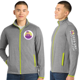 WCC26/SportTek SportWick Stretch Contrast FULL ZIP Jacket/ST853