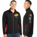 WCO26/SportTek SportWick Stretch Contrast FULL ZIP Jacket/ST853