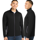 Kra26/SportTek SportWick Stretch Contrast FULL ZIP Jacket/ST853