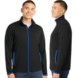 Sun26/SportTek SportWick Stretch Contrast FULL ZIP Jacket/ST853