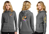 DAIRY26/Women Featherweight French Terry Full Zip Hoodie/DT673