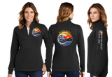 BADICE26/Ladies 9oz Quarter Zip Sweatshirt/LST253/