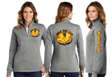 CHILI26/Ladies 9oz Quarter Zip Sweatshirt/LST253/