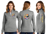 DAIRY26/Ladies 9oz Quarter Zip Sweatshirt/LST253/