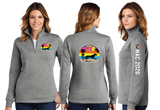 NAC26/Ladies 9oz Quarter Zip Sweatshirt/LST253/