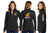PPDASH26/Ladies 9oz Quarter Zip Sweatshirt/LST253/