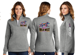 WWR27/Ladies 9oz Quarter Zip Sweatshirt/LST253/