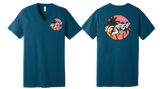 USO26/BELLA CANVAS  Unisex Jersey Short Sleeve V Neck Tee/BC3005