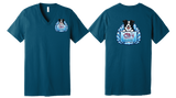 CHICE/BELLA CANVAS  Unisex Jersey Short Sleeve V Neck Tee/BC3005