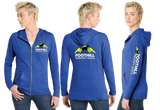 FHTD/Women District Medal Full Zip Hoodie/DT665