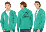 MagRidge/Bella Canvas mid weight Full zip hoodie/3739