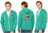 DAIRY26/Bella Canvas mid weight Full zip hoodie/3739