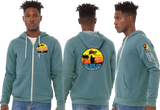 WCO26/Bella Canvas mid weight Full zip hoodie/3739