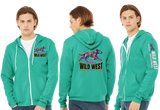 WWR27/Bella Canvas mid weight Full zip hoodie/3739