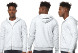 Sun26/Bella Canvas mid weight Full zip hoodie/3739