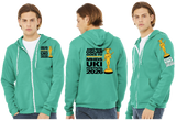 MHFEST26/Bella Canvas mid weight Full zip hoodie/3739