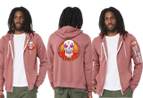 BADREG26/Bella Canvas mid weight Full zip hoodie/3739