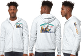 MWC26/Bella Canvas mid weight Full zip hoodie/3739
