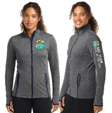 BTCLASS26/SportTek WOMEN SportWick Stretch Contrast FULL ZIP Jacket/LST853