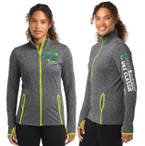 FIVE26/SportTek WOMEN SportWick Stretch Contrast FULL ZIP Jacket/LST853