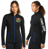 NAC26/SportTek WOMEN SportWick Stretch Contrast FULL ZIP Jacket/LST853