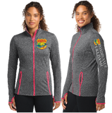 SWATDASH26/SportTek WOMEN SportWick Stretch Contrast FULL ZIP Jacket/LST853