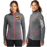 Sun26/SportTek WOMEN SportWick Stretch Contrast FULL ZIP Jacket/LST853