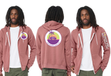 WCC26/Bella Canvas mid weight Full zip hoodie/3739