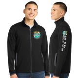 BTCLASS26/SportTek SportWick Stretch Contrast FULL ZIP Jacket/ST853