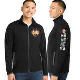 BADCLASS26/SportTek SportWick Stretch Contrast FULL ZIP Jacket/ST853