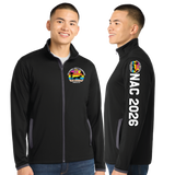 NAC26/SportTek SportWick Stretch Contrast FULL ZIP Jacket/ST853