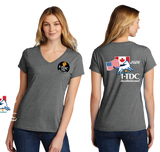 INV26/Port  n Company Women's TriBlend V Neck Tee/LPC330V