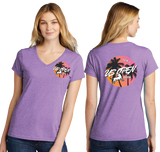 USO26/Port  n Company Women's TriBlend V Neck Tee/LPC330V