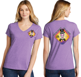 BADCLASS26/Port  n Company Women's TriBlend V Neck Tee/LPC330V