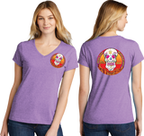 BADREG26/Port  n Company Women's TriBlend V Neck Tee/LPC330V