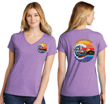 BADICE26/Port  n Company Women's TriBlend V Neck Tee/LPC330V