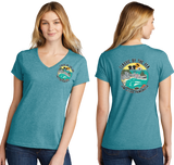 BTCLASS26/Port  n Company Women's TriBlend V Neck Tee/LPC330V