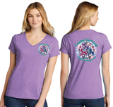 CARNI26/Port  n Company Women's TriBlend V Neck Tee/LPC330V