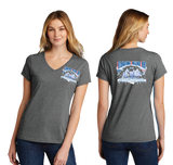 CCICE26/Port  n Company Women's TriBlend V Neck Tee/LPC330V