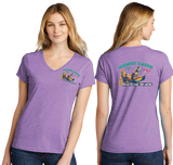 MWC26/Port  n Company Women's TriBlend V Neck Tee/LPC330V