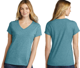 Sun26/Port  n Company Women's TriBlend V Neck Tee/LPC330V