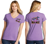 WWR27/Port  n Company Women's TriBlend V Neck Tee/LPC330V