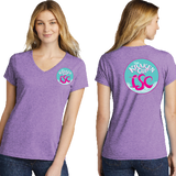 Kra26/Port  n Company Women's TriBlend V Neck Tee/LPC330V
