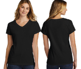 CCUL/Port  n Company Women's TriBlend V Neck Tee/LPC330V
