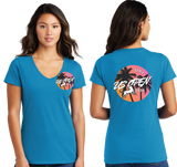 USO26/Port n Company Women V Neck Tee/LPC450V