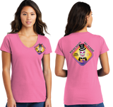 BADCLASS26/Port n Company Women V Neck Tee/LPC450V