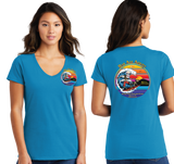 BADICE26/Port n Company Women V Neck Tee/LPC450V