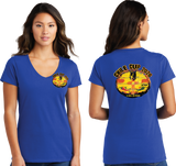 CHILI26/Port n Company Women V Neck Tee/LPC450V